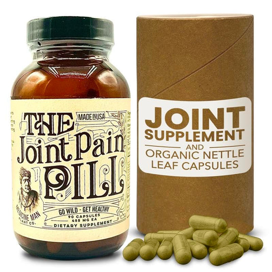 The Joint Pill – Natural Joint Supplement with Turmeric Curcumin Extract Cat’s Claw Supplement Stinging Nettle Leaf Capsules and Black Pepper - Holistic Healing Supplement to Help Natural Healing