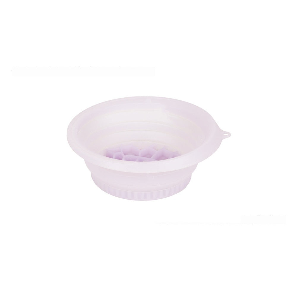 Collapsible Silicone Ice Facial Basin