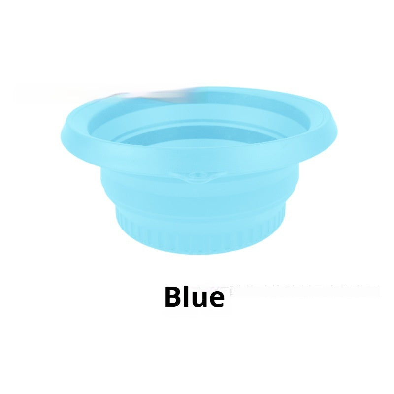 Collapsible Silicone Ice Facial Basin
